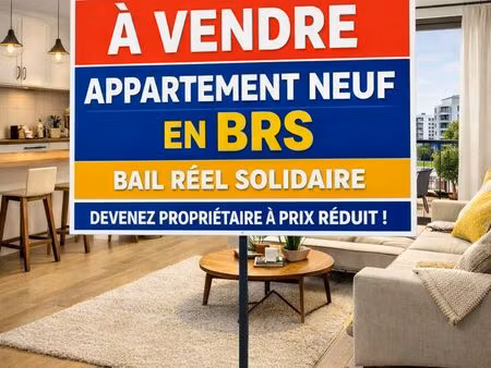 appartement neuf brs 66m²