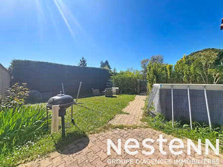 saint laurent de mure - appartement t4 vendu loué avec jardin et sous-sol