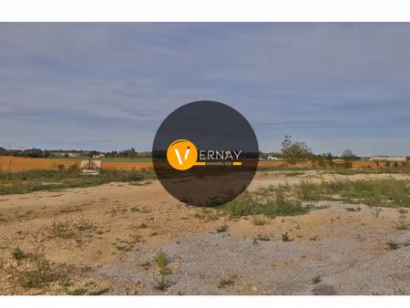 terrain plat - 800 m2 viabilisé sur la commune de diemoz