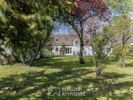 longère de caractère à l'ouest d'orléans