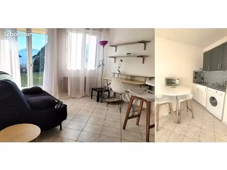 studio meublé annecy le vieux avec jardin