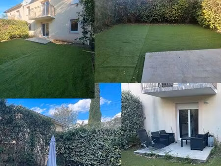 t2 bis 56 m² rdc + jardin + parking proche entrée – pmr – résidence calme – visale