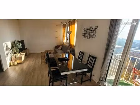 magnifique t3 meublé de 54m² avec balcon  rer & métro m15 à 3 min  sans vis-à-vis