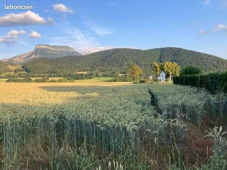 terrain 5000m2 saint jean d'hérans trièves