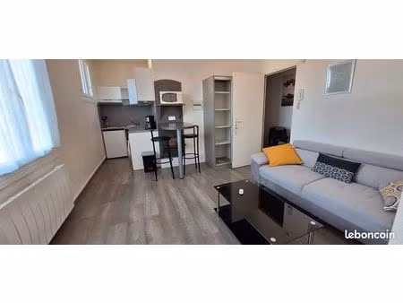 appartement meublé toutes charges comprises( eau électricité internet  gestion des parties