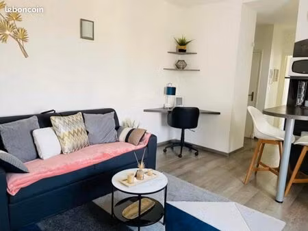 appartement type 2 toutes charges comprises soit eau électricité  internet