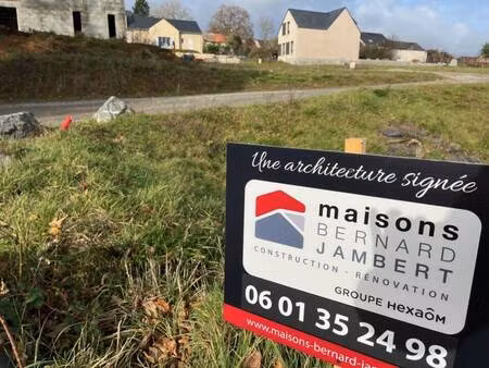 terrain constructible à vendre