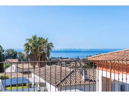 dpt var (83) - vue mer - maison spacieuse avec piscine et grand studio