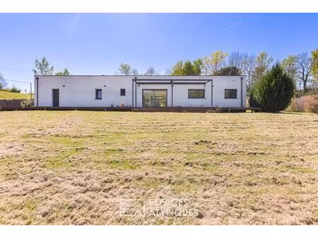 villa moderniste de plain-pied dans voie privée quartier st martial