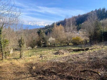 saint nizier du moucherotte terrain constructible 1800 m2 environ