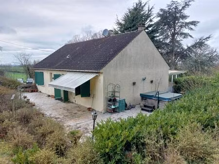 pavillon sur sous sol vue degagee