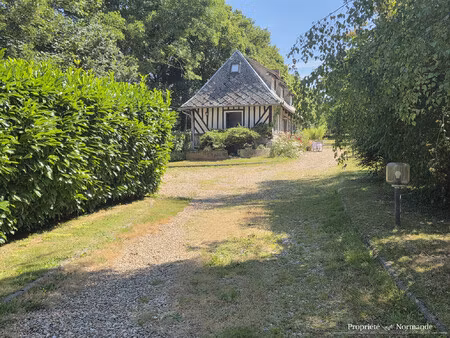 maison normande dans le parc des boucles de seine