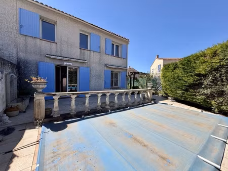 maison t4 + studio avec piscine a vendre sur aix - les mill