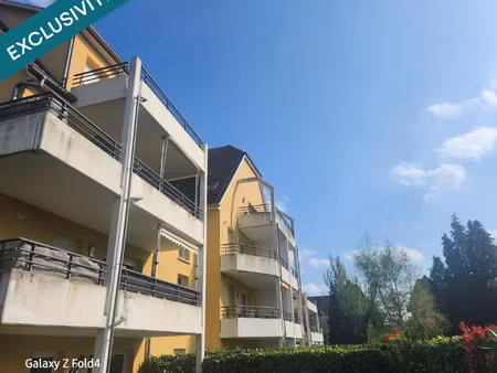 vente appartement 3 pièces 70 m² volgelsheim (68600)