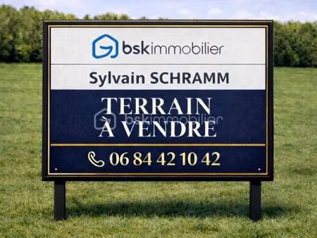 terrain constructible à vendre