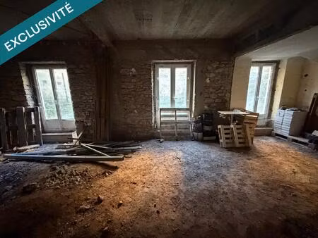 appartement à créer- 2 pièces + jardin