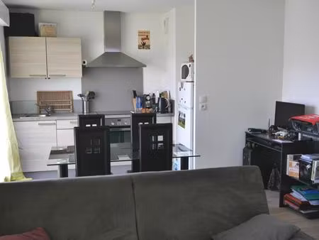 appartement de 43.57m² dernier étage / plein ouest