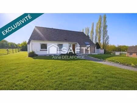 à vendre – maison individuelle sur sous-sol complet à averdoingt