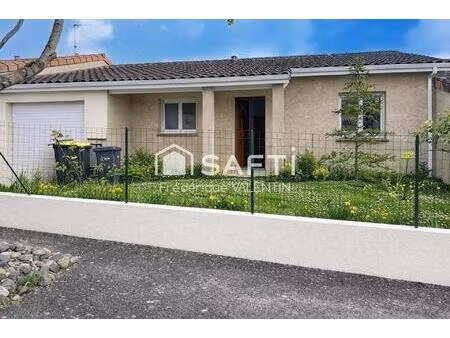 maison de plein pied avec jardin  double loggia et garage