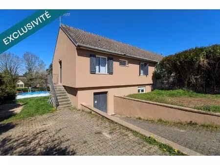 maison avec grand terrain au calme