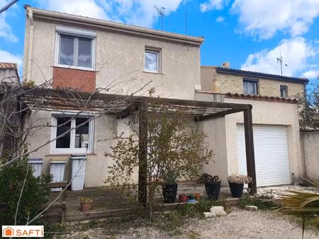 maison 120m² r+1 rénovée  4 chambres  jardin