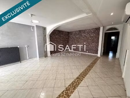 maison familiale 5 pièces  jardin clos  à valleroy