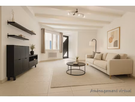 pourrières - maison de village rénovée d'environ 95m²