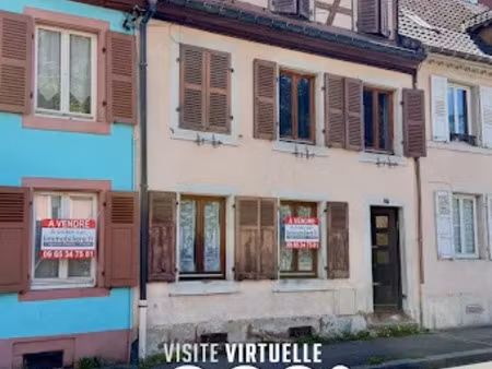 vente maison 6 pièces 140 m² à sainte-marie-aux-mines (68160)  64 000 €