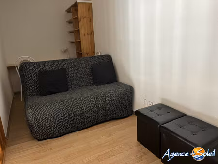 location appartement 2 pièces 29m² le barcares 66420