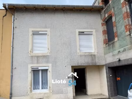 vente maison 4 pièces 111 m² à einville-au-jard (54370)  109 000 €