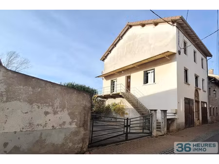 vente maison 4 pièces 87 m² à pont-de-vaux (01190)  130 000 €