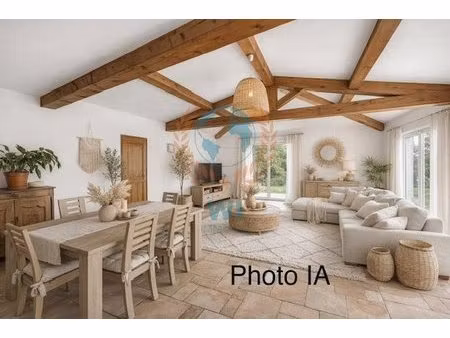 villa de plain pied grand terrain