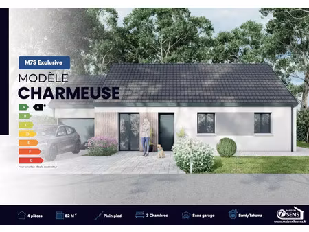 vente maison neuve 4 pièces 82 m² à la grande-paroisse (77130)  198 414 €