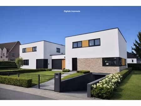 moderne woning (casco-plus) met strakke architectuur en tal van mogelijkheden