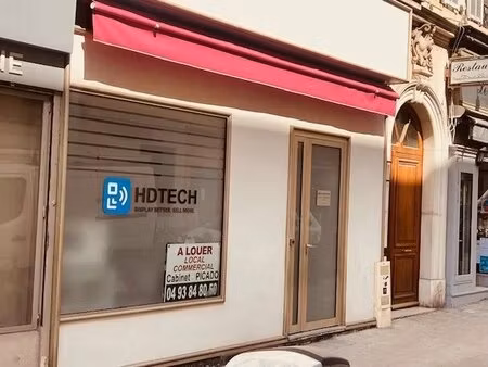 location local commercial 67m² nice 06000