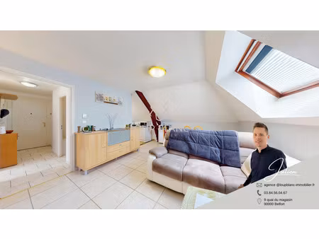 achat appartement 3 pièces 46m² valdoie 90300