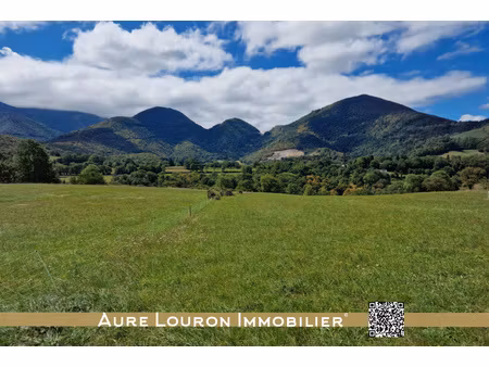 terrain constructible avec vue montagne a hèches (secteur léchan-hèchettes)