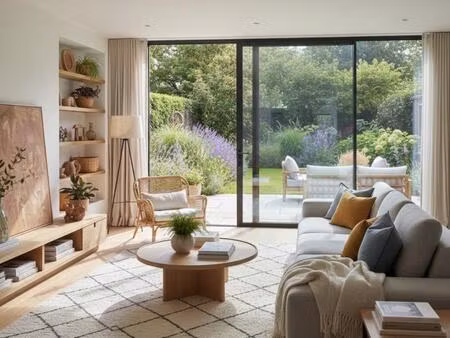 **rare: maison 3 chambres avec jardin idéalement située**