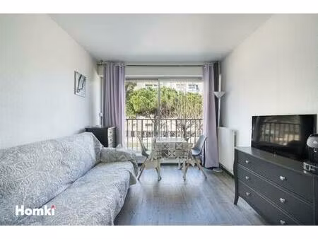 carnon plage – studio 17 m2 proche mer – résidence sécurisée avec ascenseur