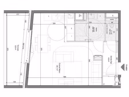 vente appartement 1 pièce