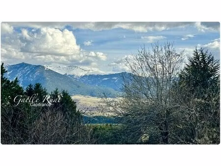 chalet 3 faces – vue montagne – terrain 800 m² – 66210 bolquère – grand garage