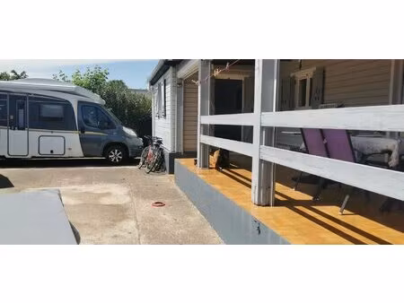 chalet en bois + terrain