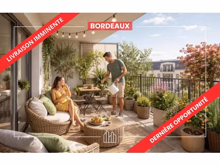 vente appartement neuf 4 pièces 93m2 bordeaux - 481930 € - surface privée