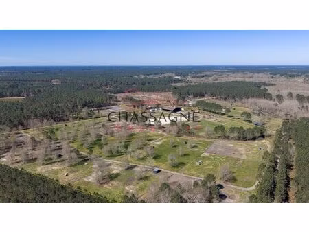 à 20 minutes de lacanau  sur plus de 10 hectares  écurie de propriétaires avec maison de..