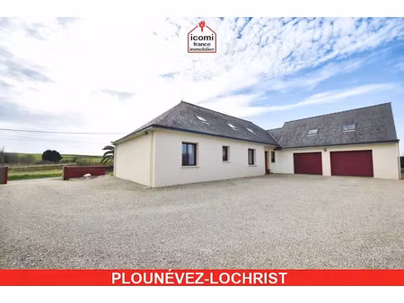 vente maison 7 pièces 142 m² à plounévez-lochrist (29430)  353 000 €