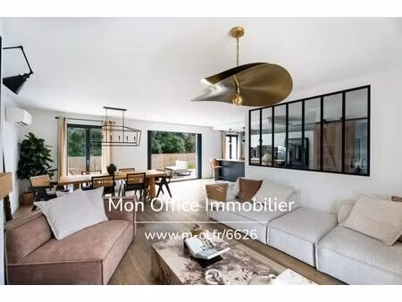 référence : 6626-abo - villa individuelle récente moderne 5 pièces  garage et sous-sol
