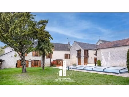 ury - propriete de 464.76 m² avec maison de gardien
