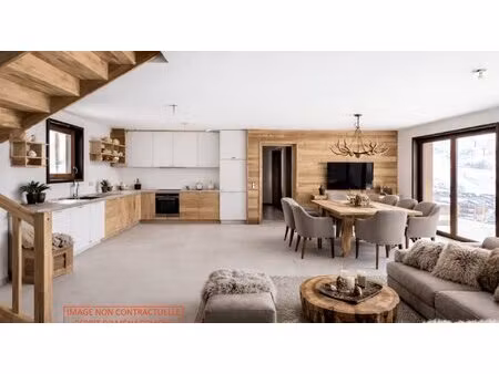 penthouse duplex de 4 chambres doubles à 90 m des pistes de ski - livraison juin 2026 (a).