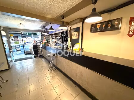 fonds de commerce bar – tabac – fdj – pmu + (appartement) 208 m²