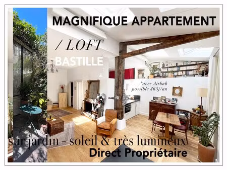 ☘️ coup de cœur assuré – un loft aux allures de maison  ouvrant sur une magnifique cour...